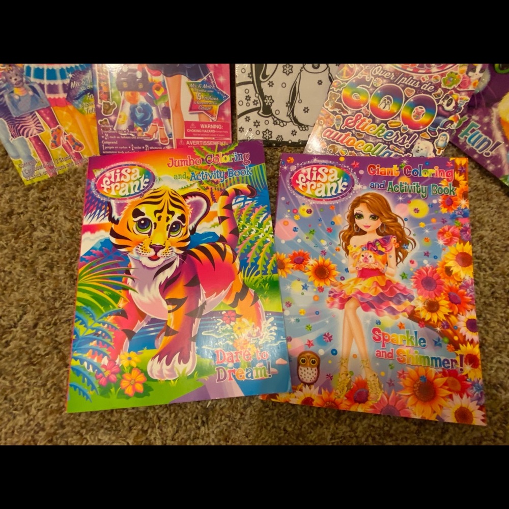 Lisa Frank Coloring Bundle - Picture 4 of 6